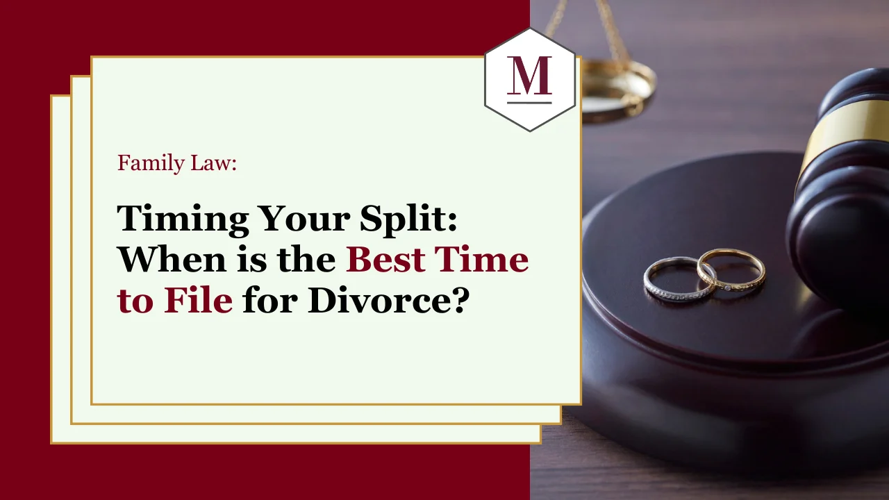 when is best time to file for divorce